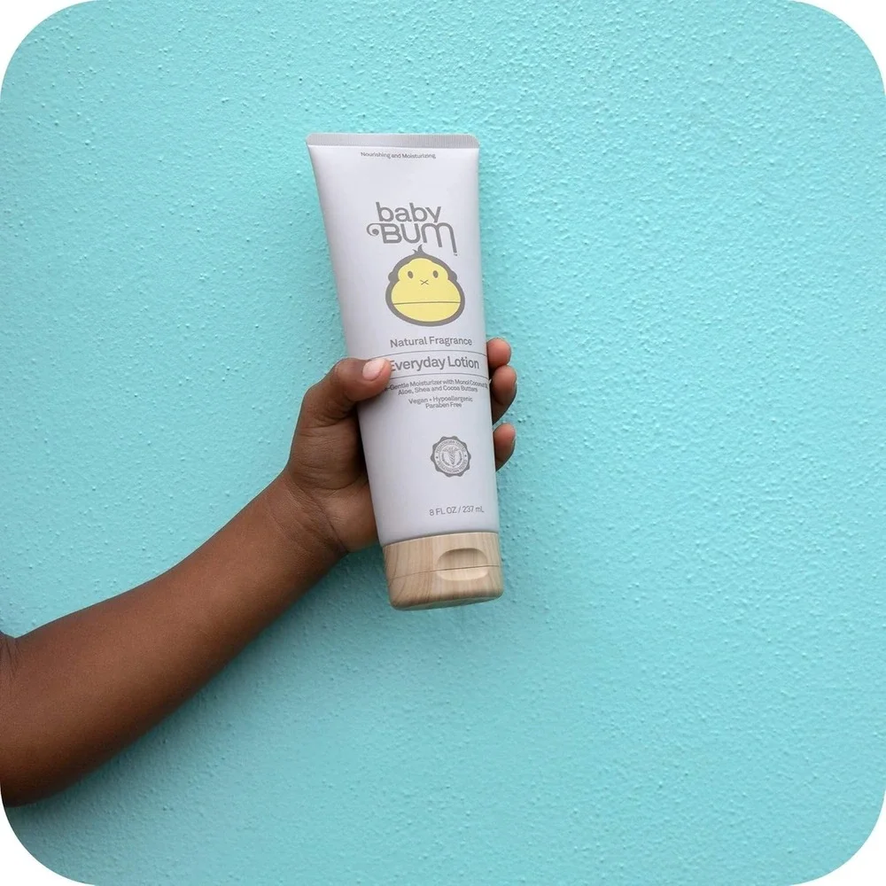 Baby Bum Moisturizing Lotion 8oz. Green Coconut Natural Fragrance E6B